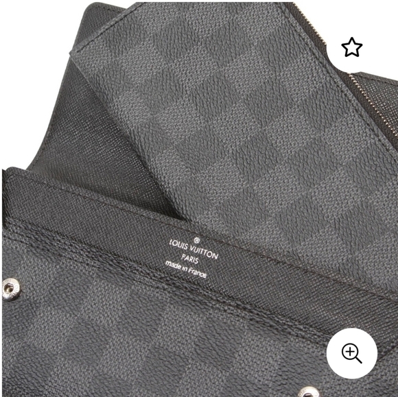 Louis Vuitton Damier Graphite Portefeuille Wallet Long - Picture 3 of 9